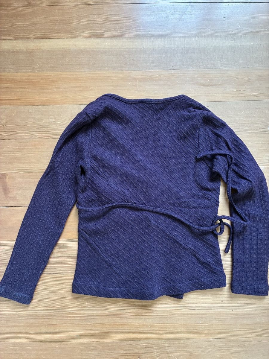 Claudia Güdel Pullover & Sweatshirts: Wickelpullover Claudia Güdel – Gebraucht aus Biberist von wacholder 1