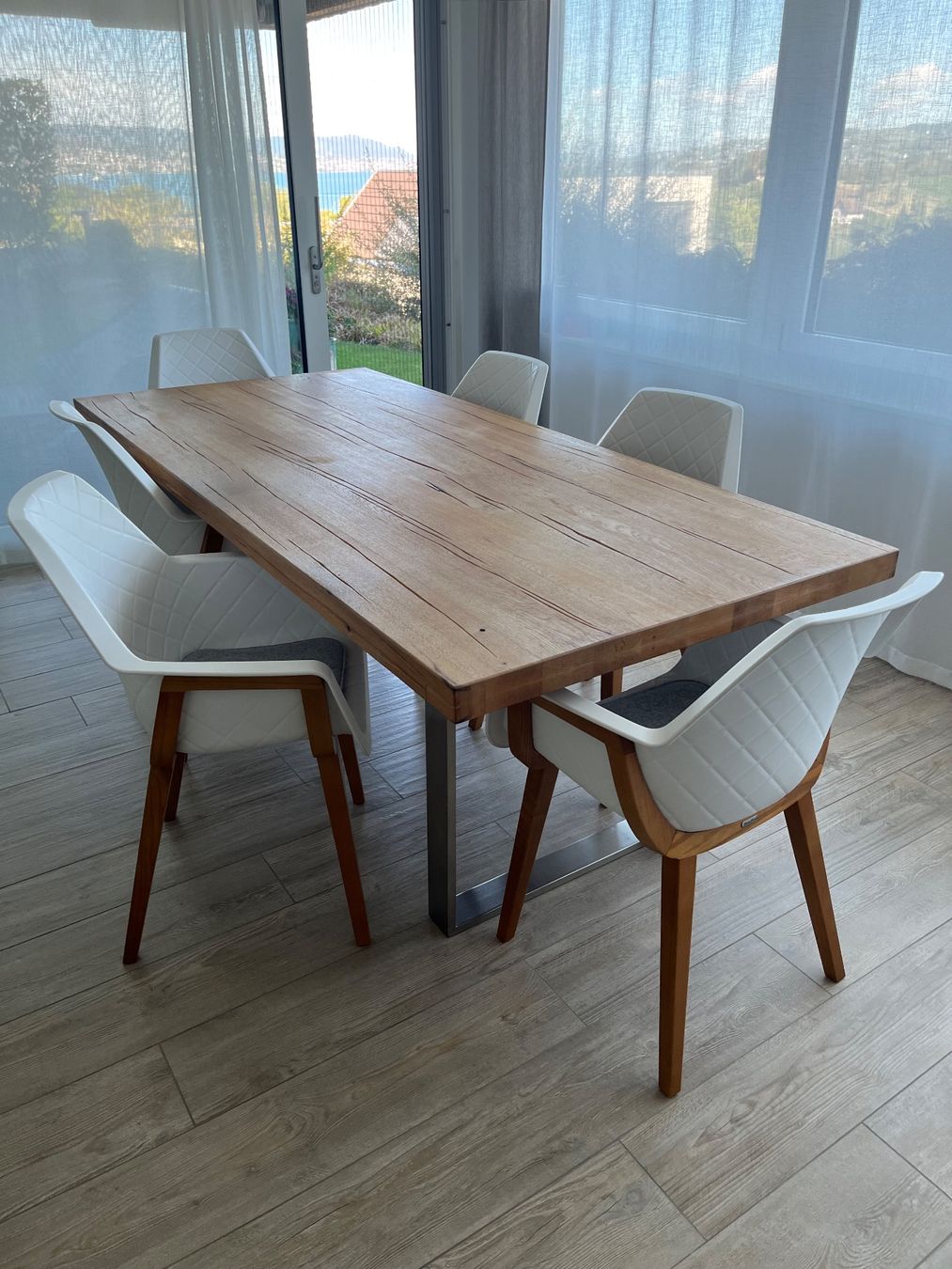 Riviera Maison Set de table et chaises: Essstühle mit Tisch Rivièra Maison – D'occasion à Au ZH par DavideZ01