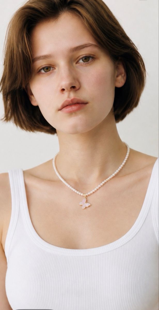 Catenine: Halskette aus Rosa, Elfenbein, Weiss Mixed Shell Perlen  – Nuovo e nell'imballaggio originale da Kriens venduto da Hortensie6 5