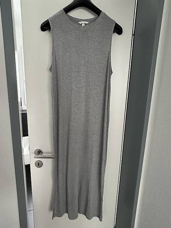 Langes graues Kleid von H&M, Grösse L
