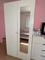 Armoire PAX IKEA blanche  100 × 60 × 201 cm
