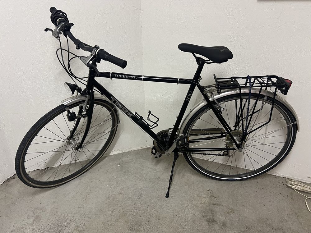 Cadre BMX Vintage Trek Vert 3 – 20 Pouces, Acier Cromoly, Old School – Noir, Complet
