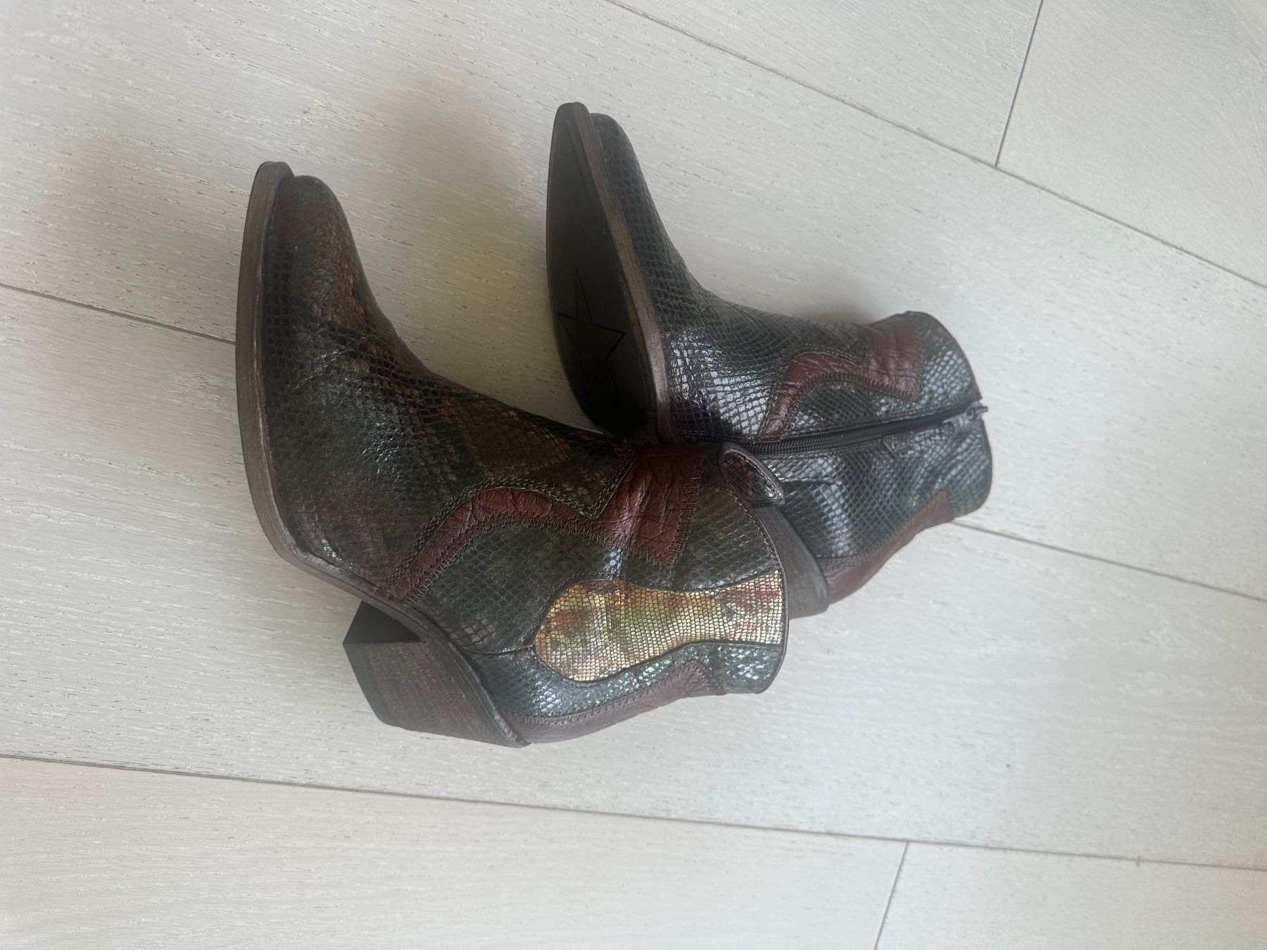 Scarpe da donna: MJus cool Cowboy leather boots size 39 – Usato da Wollerau venduto da bod_25yw 3