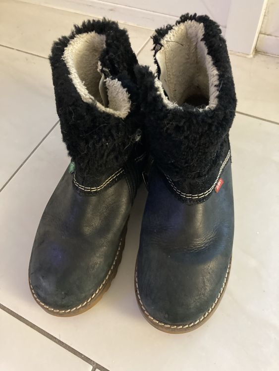 Winterstiefel Leder Kickers 3