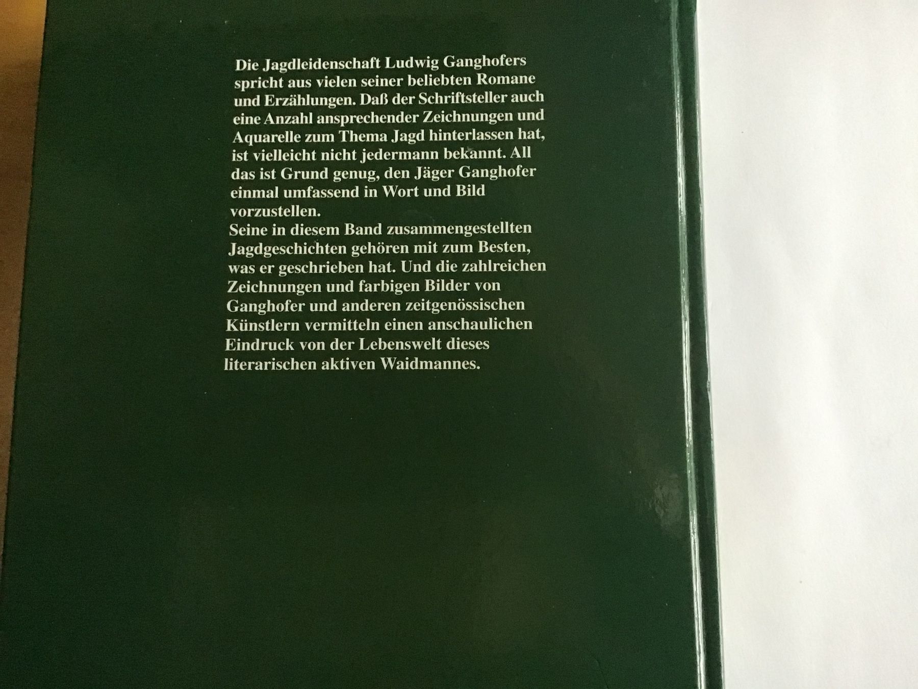 Libri: Ludwig Ganghofers Jagdbuch – Usato da Rüti ZH venduto da Phaeton10 4