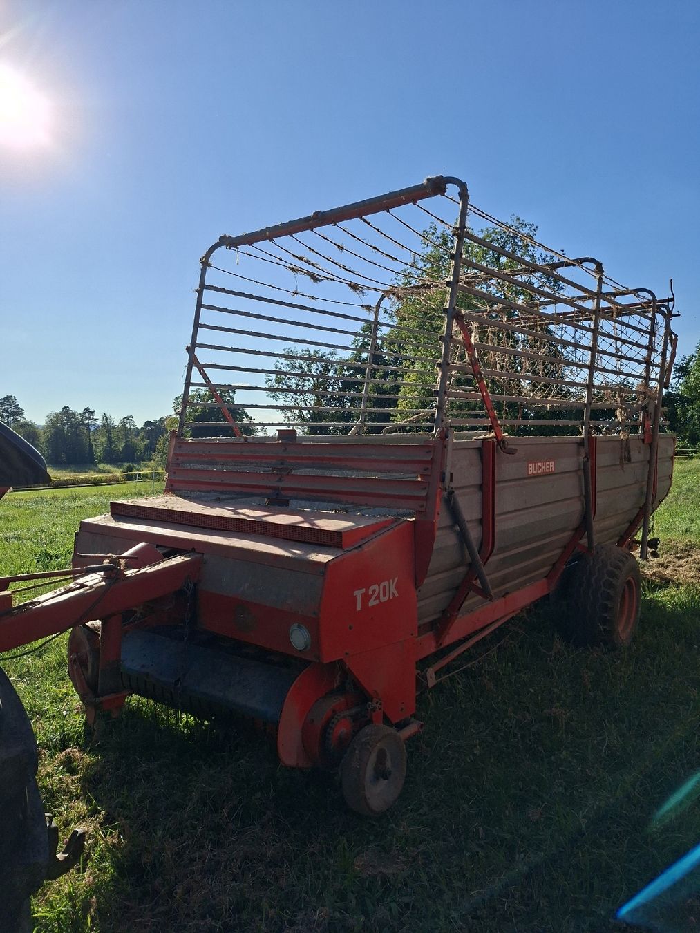Bucher Tutte le macchine: Ladewagen Bucher T20K – Difettoso da Unterlunkhofen venduto da man_rn2g