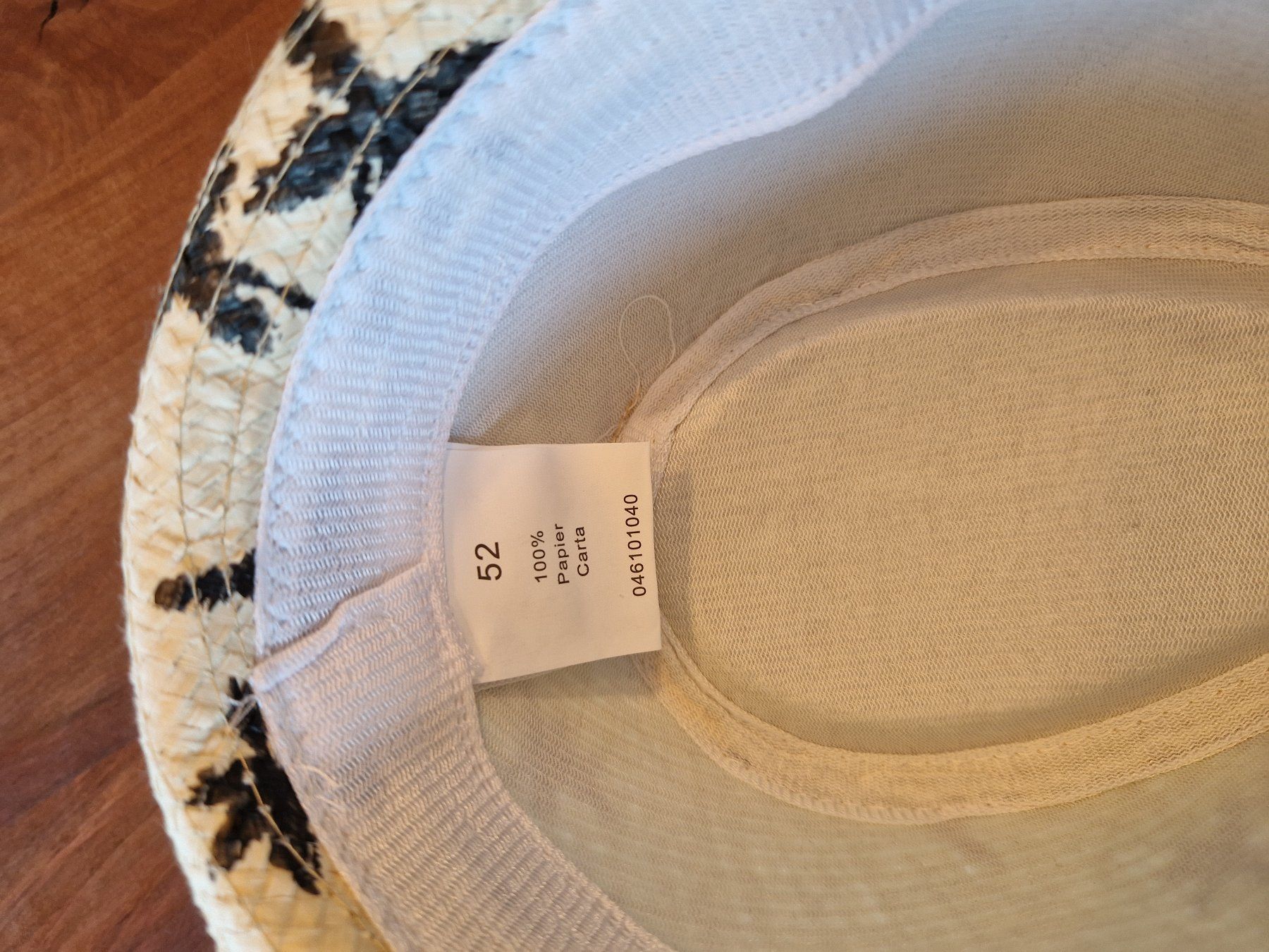Altro abbigliamento per bambino: Strohhot / Hut aus Stroh hellbeige 52 – Usato da Giswil venduto da movo08 2