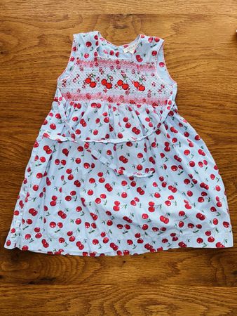 Gr 104 🍒 Kirschen Kleid George✅