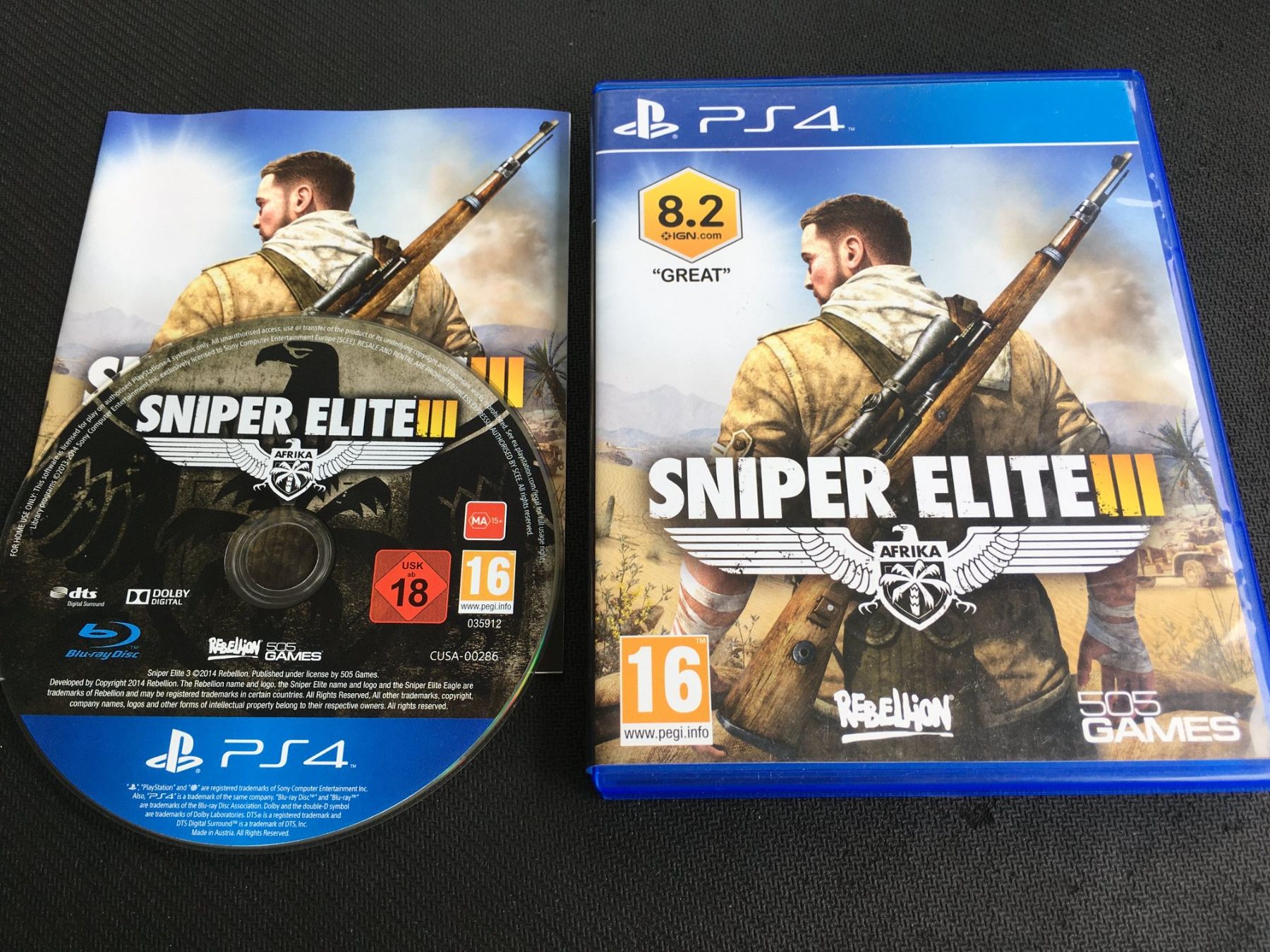 Sony Giochi: Sniper Elite 3 - PS4 / Playstation 4 – Usato da St.Gallen venduto da sjosjo