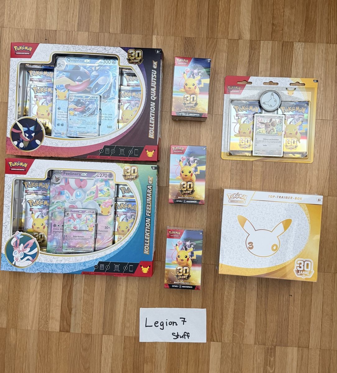 Pokémon Sammelbilder & Trading cards: Pokemon TCG 30th Celebration Bundle auf DE – Neu und originalverpackt aus Lenzburg von 7LegionStuff