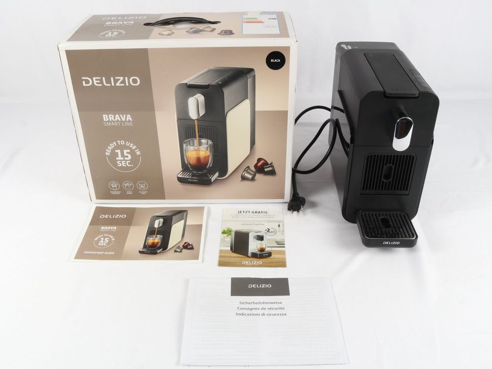 DELIZIO Brava Kapselkaffeemaschine (Neu (gemäss Beschreibung)) in ...