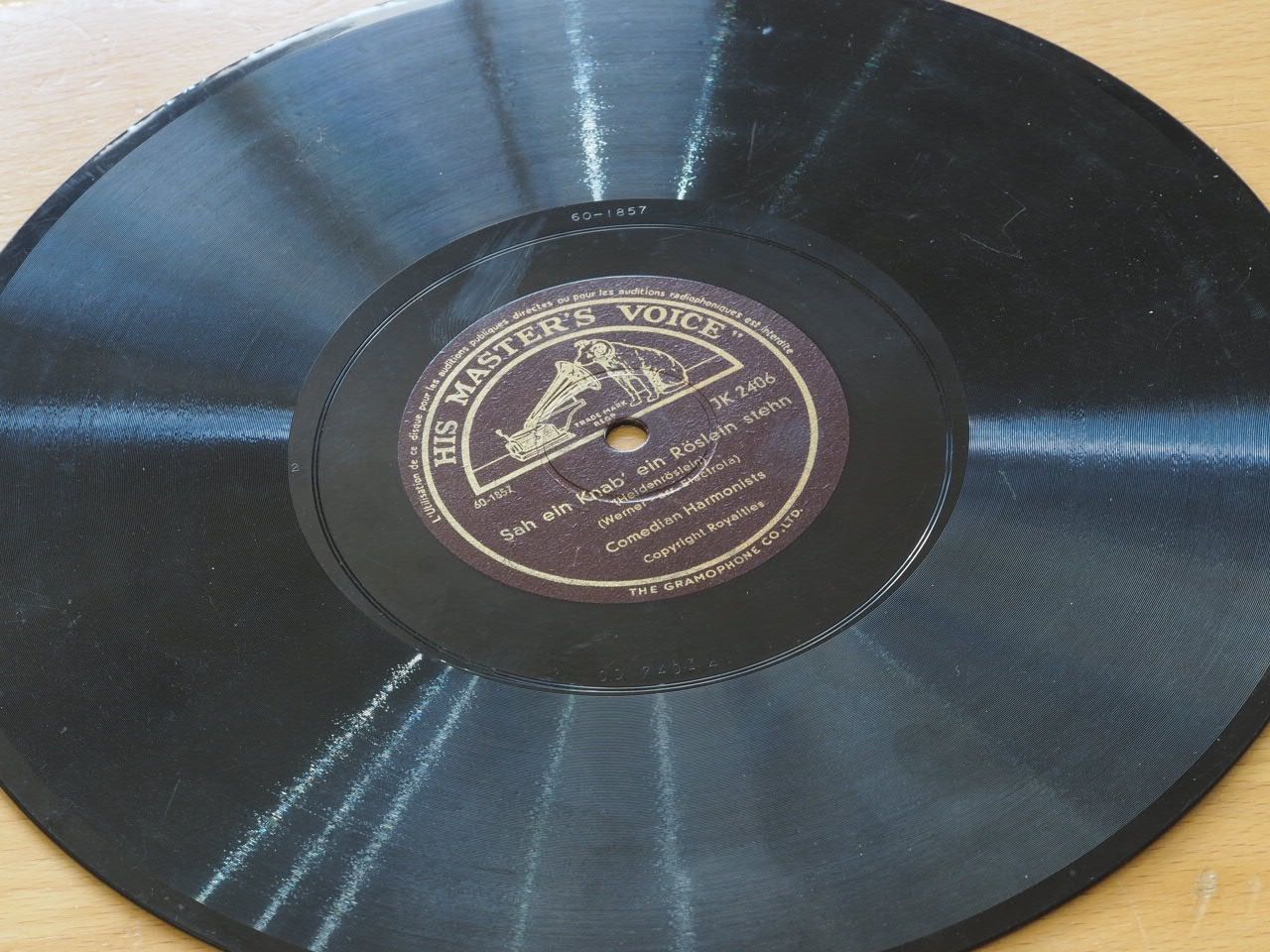Vinyles: DISQUES 78 TOURS – D'occasion à Lausanne par Leag 7