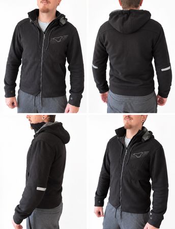 Motorradhoodie Macna District