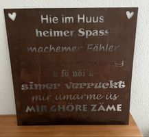 Unikat aus Metall/Blech