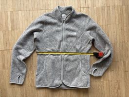 The North Face Fleece zippered Jacket, Women's Large, Grey