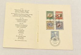 CH Pro Patria  Briefmarkenheftchen Satz 1967