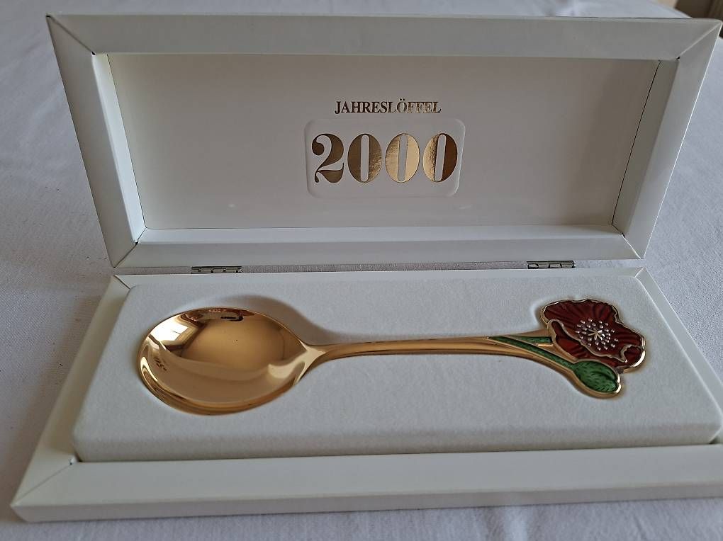Cucchiai: Robbe & Berking Jahreslöffel 2000 – Usato da Wabern venduto da amo_pp26 1