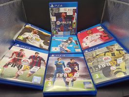 Sammlung Spiele TOP - 7x FIFA 15,16,17,18,19,20,21 PS4 / PS5