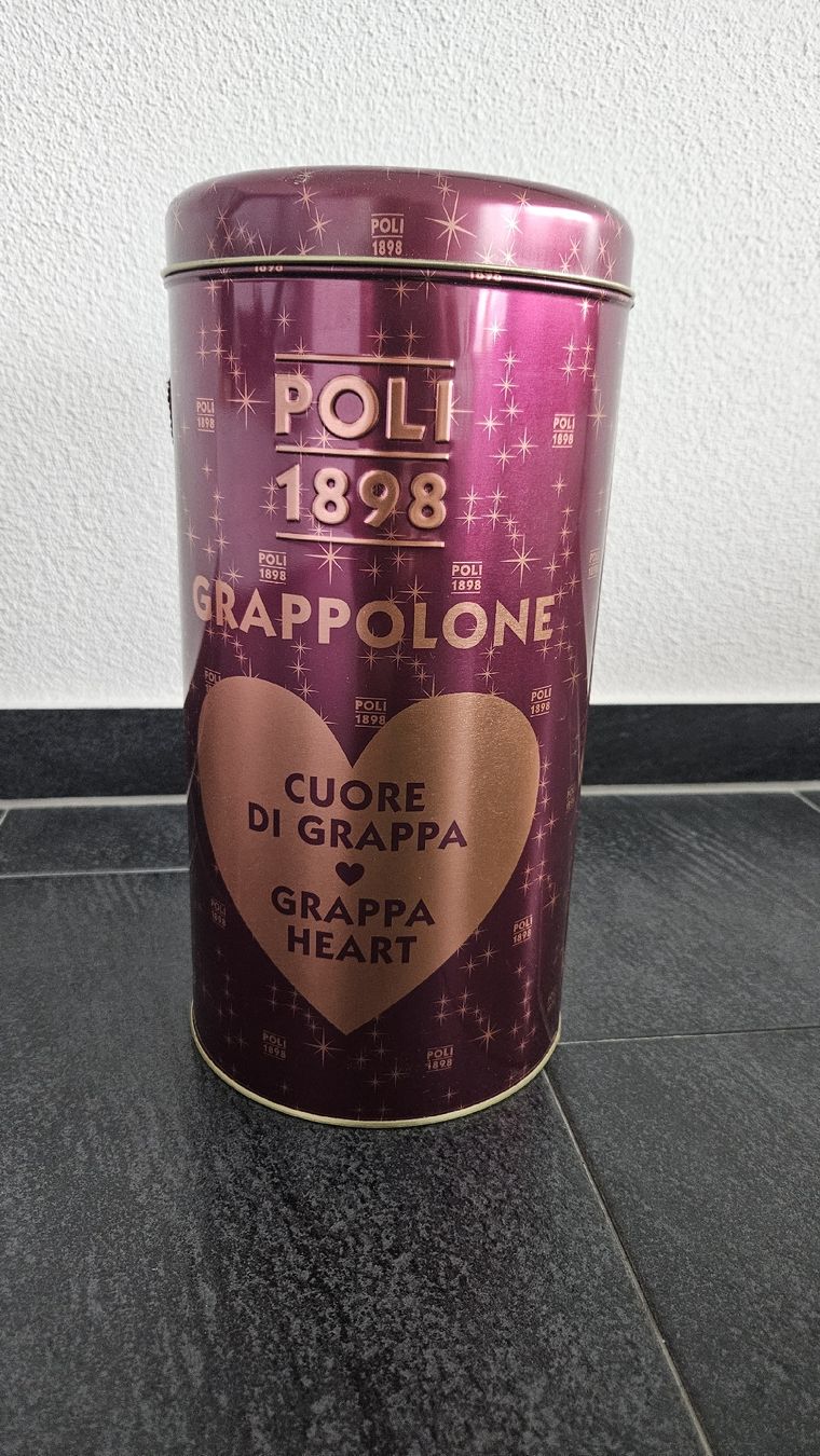 Alle Dekorationen: Poli 1898 Grappolone Dose, Vintage! – Gebraucht aus Immensee von MaFiFe94