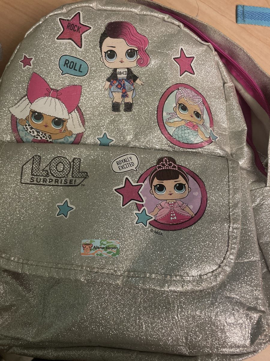 Kindertaschen: Silberner LOL Rucksack – Gebraucht aus Obergerlafingen von cabo4 3