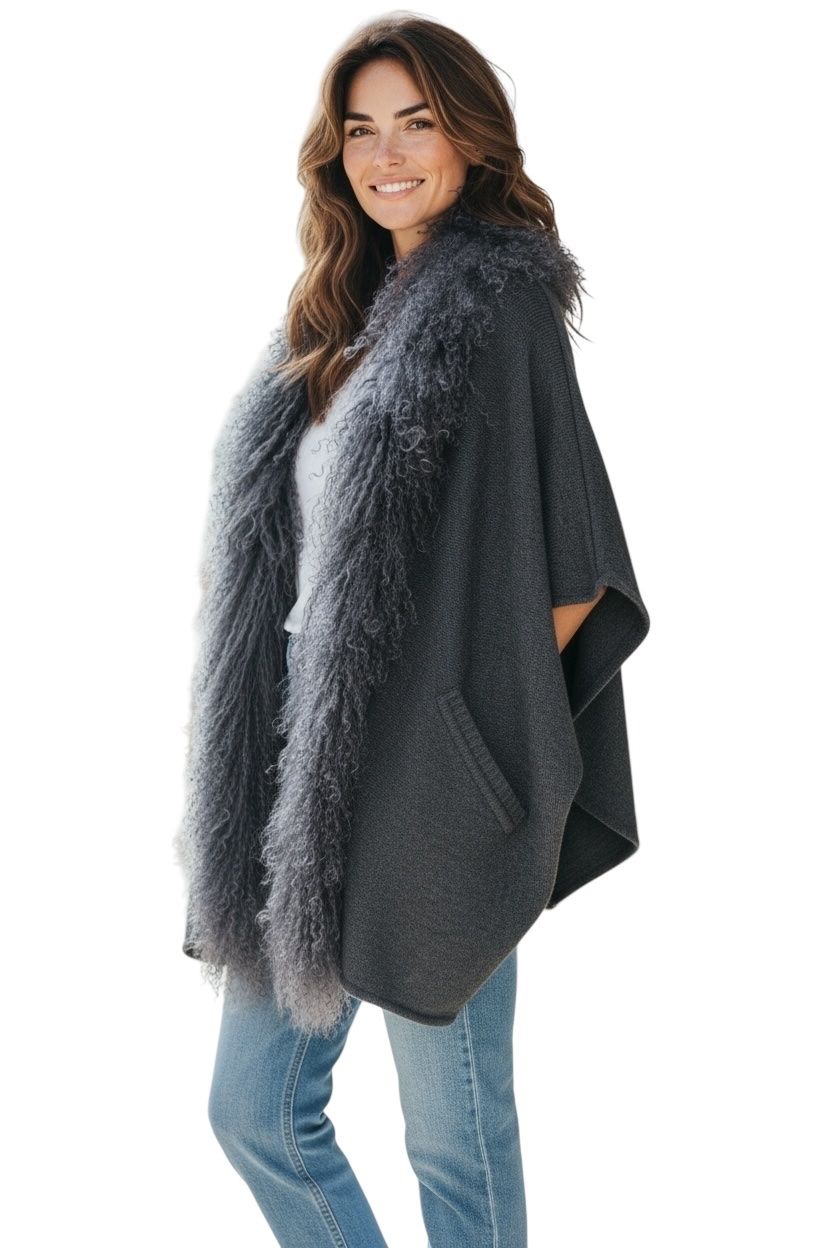 Altro in Moda donna: LEONARDO Cape gris Élégant – Nuovo (secondo la descrizione) da Vuisternens-Romont venduto da gol_xp6p 3