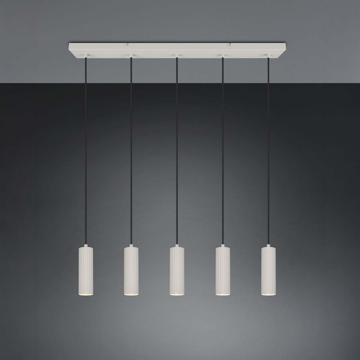 Kronleuchter & Deckenlampen: Pendelleuchte, Grau, 85 cm x 9 cm – Neu (gemäss Beschreibung) aus Kreuzlingen von Smart-Light 1