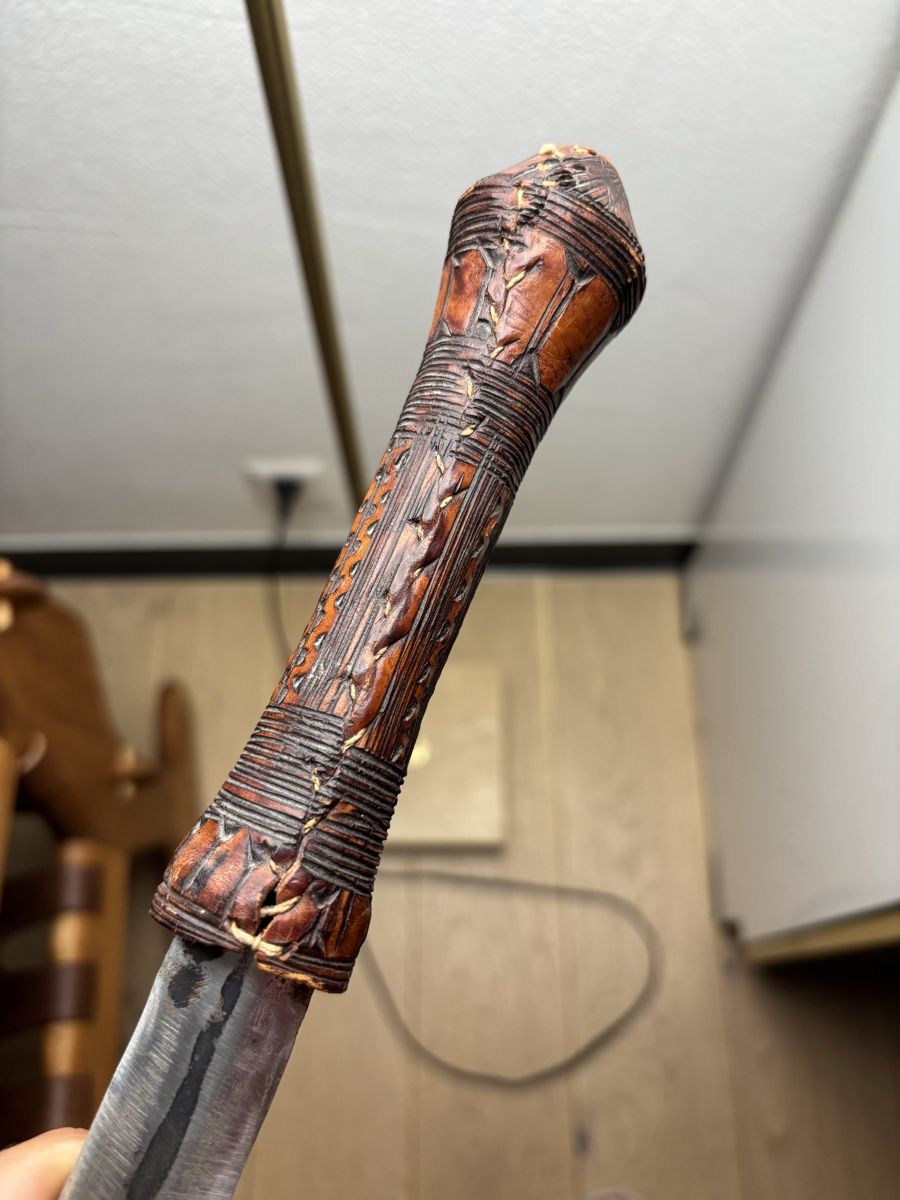 Besteck: Couteau Africain dans étui en cuir – Gebraucht aus Estavayer-le-Lac von bde_mc5x 4