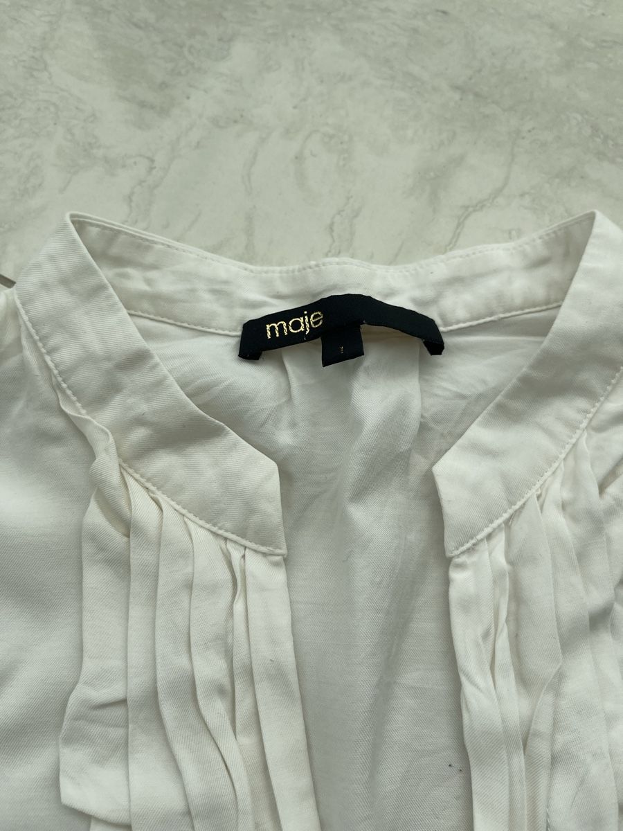 Maje Camicette: Maje Bluse, weiss, Grösse XXS – Usato da Weisslingen venduto da Spiegelbild0 1