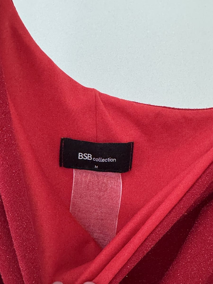 Vestiti: BSB Collection One-Shoulder Kleid Rot Gr. M  – Nuovo (secondo la descrizione) da Zürich venduto da di_archive 3