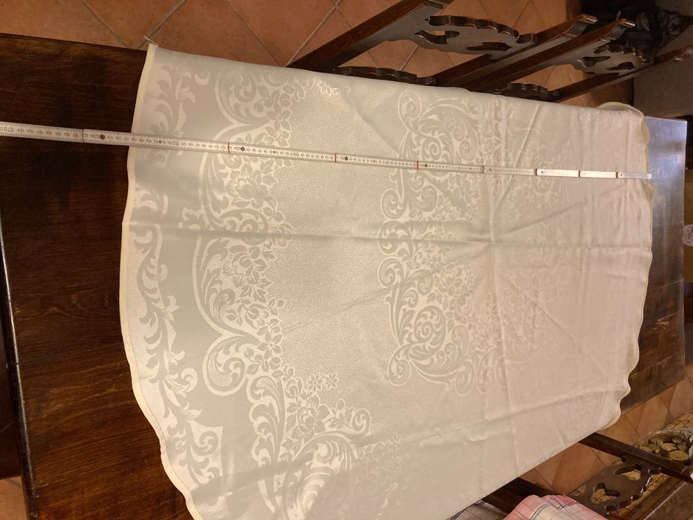 Tovaglia Di Carta Damascata In Rotolo Color Argento 6 M - Vegaooparty - Foto 2