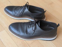 Clarks Chantry Walk Gr. 43 schwarz Lederschuhe