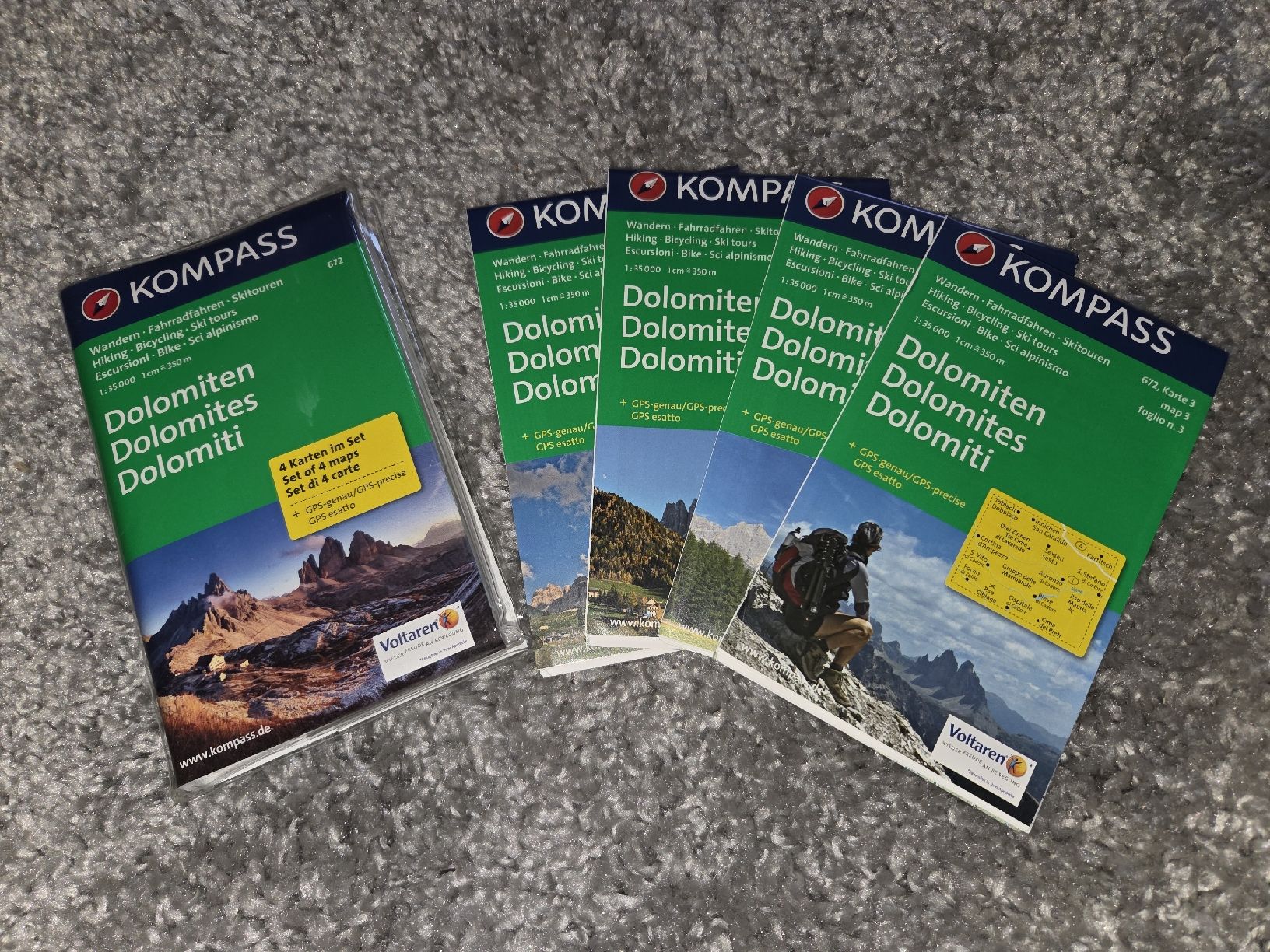 Libri: Kompass Dolomites – Nuovo e nell'imballaggio originale da Payerne venduto da Kyoko75