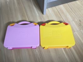 2 Lego Koffer Zubehör Spielsachen Bausteine Aufbewahrung