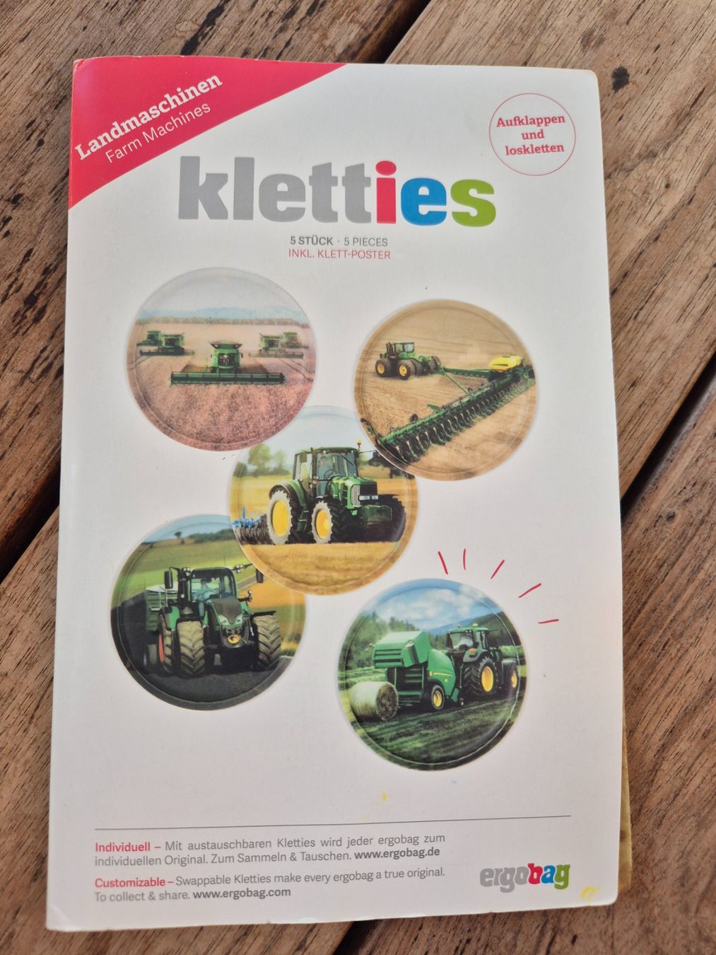 Placchette & Badge: kletties Landmaschinen ergobag – Usato da Roggwil TG venduto da dangehrn