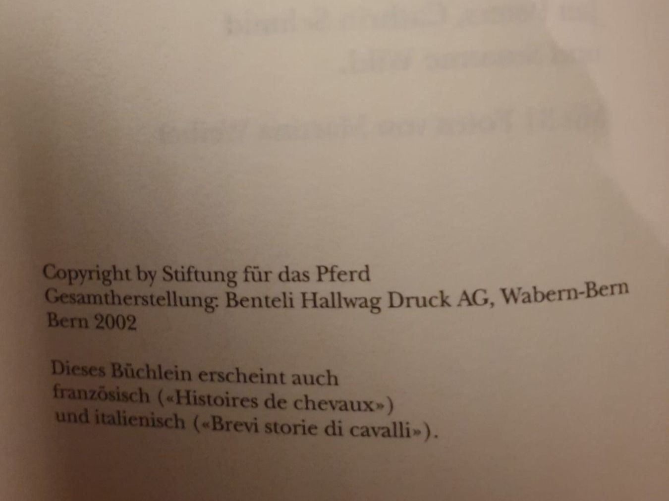 Libri: Kleine Pferdegeschichten – Usato da Langnau am Albis venduto da jer_pm72 2