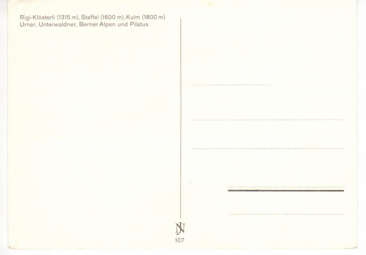 Cartes postales: Rigi – D'occasion à Wolhusen par Curver9 1