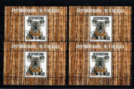 Crypto Briefmarke - Nr. 8 The KOALA kompl. Serie gest.