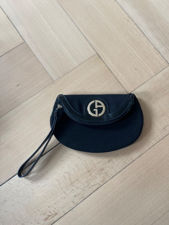 Giorgio Armani - small black clutch NEW BAG