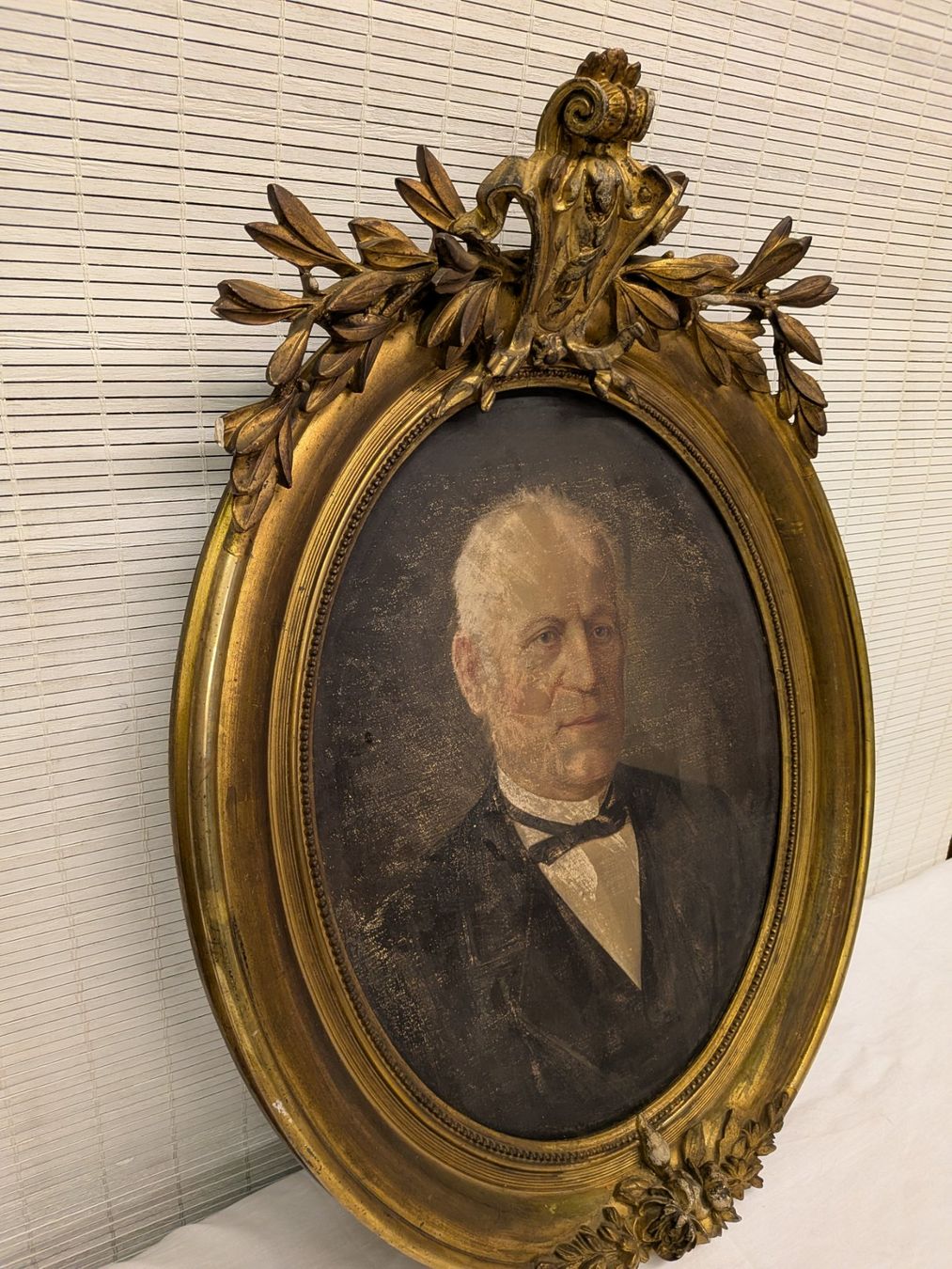 Tableaux: Antiker Rahmen, Bilderrahmen mit Portrait Gemälde – D'occasion à Emmen par Brockofsky 2