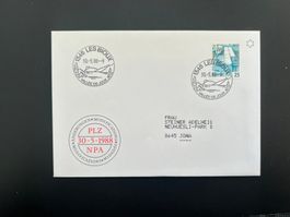 Les Bioux  Erstagbrief-Werbe-Stempel  (M914)