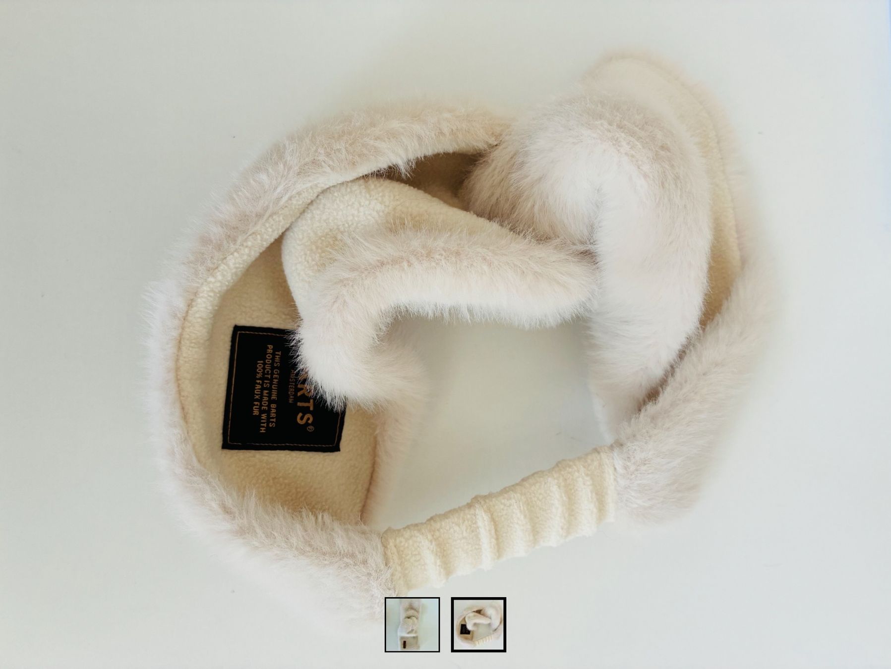 Barts Copricapi, berretti & cappellini: BEIGES BARTS KUNSTFELL-STIRNBAND – Nuovo (secondo la descrizione) da Honau venduto da olya_i 1