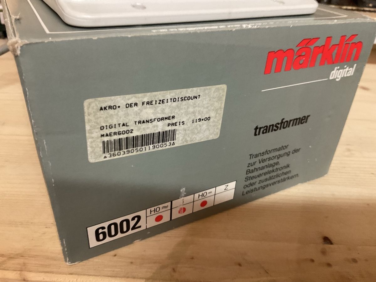 Märklin Modelleisenbahnen: Trafo Nr. 5  – Neu (gemäss Beschreibung) aus Wald ZH von Sbbemilio 3