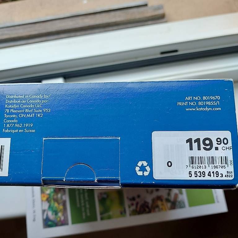 Sanitari: Wasserfilter Katadyn – Usato da Hunzenschwil venduto da Florance 2