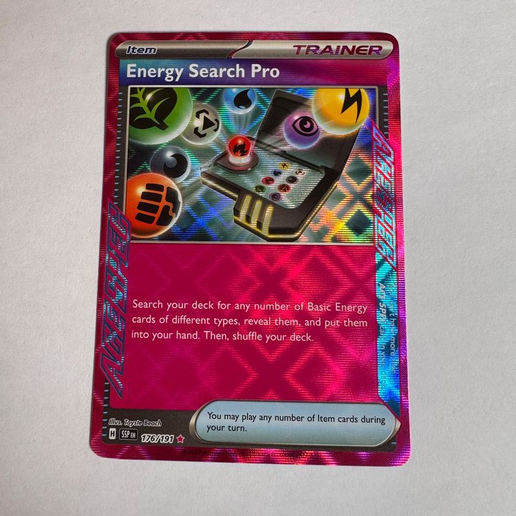 Pokémon SSP - Energy Search Pro - 176 / 191 - ENG (Neu (gemäss ...