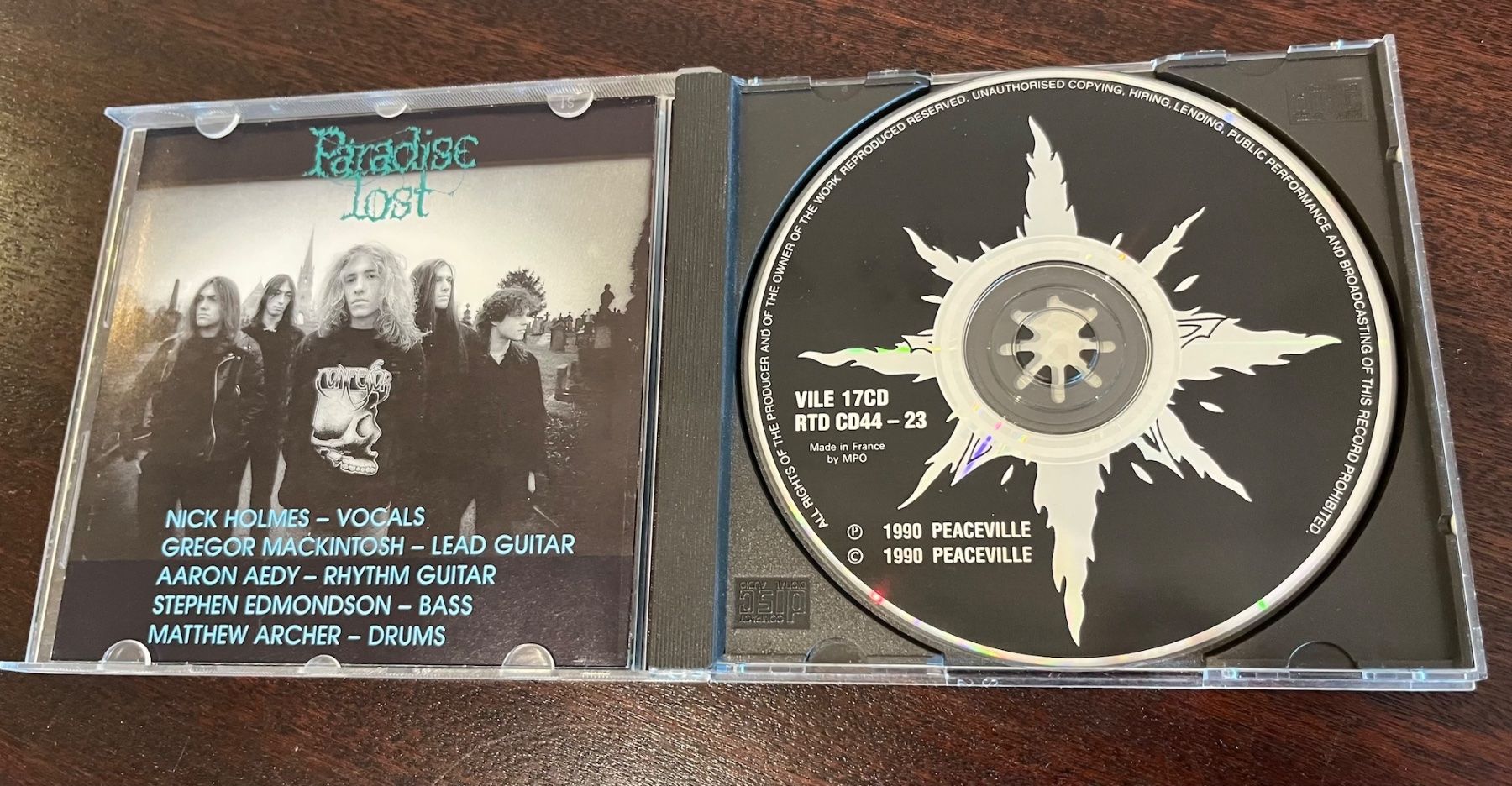 CD: CD - Paradise Lost - Lost Paradise - 1990 - First Press – Usato da Bergdietikon venduto da Lowieken 1
