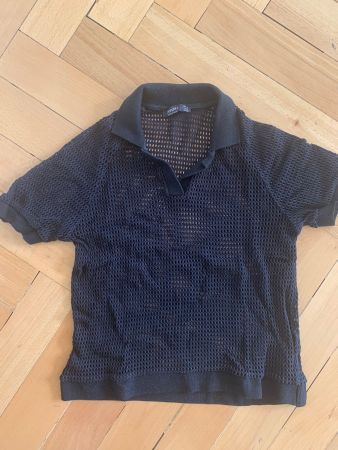 Berska top noir filet taille S
