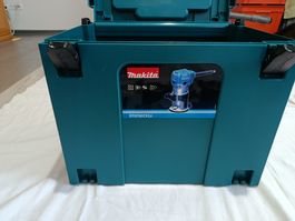 Einhand Multifunktions-Fräse MAKITA RT07000CX2J mit Zubehör