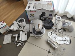 Bosch MUM5 Küchenmaschine mit Zubehör - Top Zustand!
