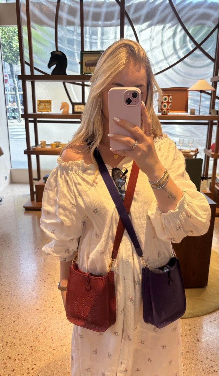 Hermès Borse da donna: Hermes Evelyne 16  Dunkelrot Neu – Nuovo e nell'imballaggio originale da lenzburg venduto da naemi30 2