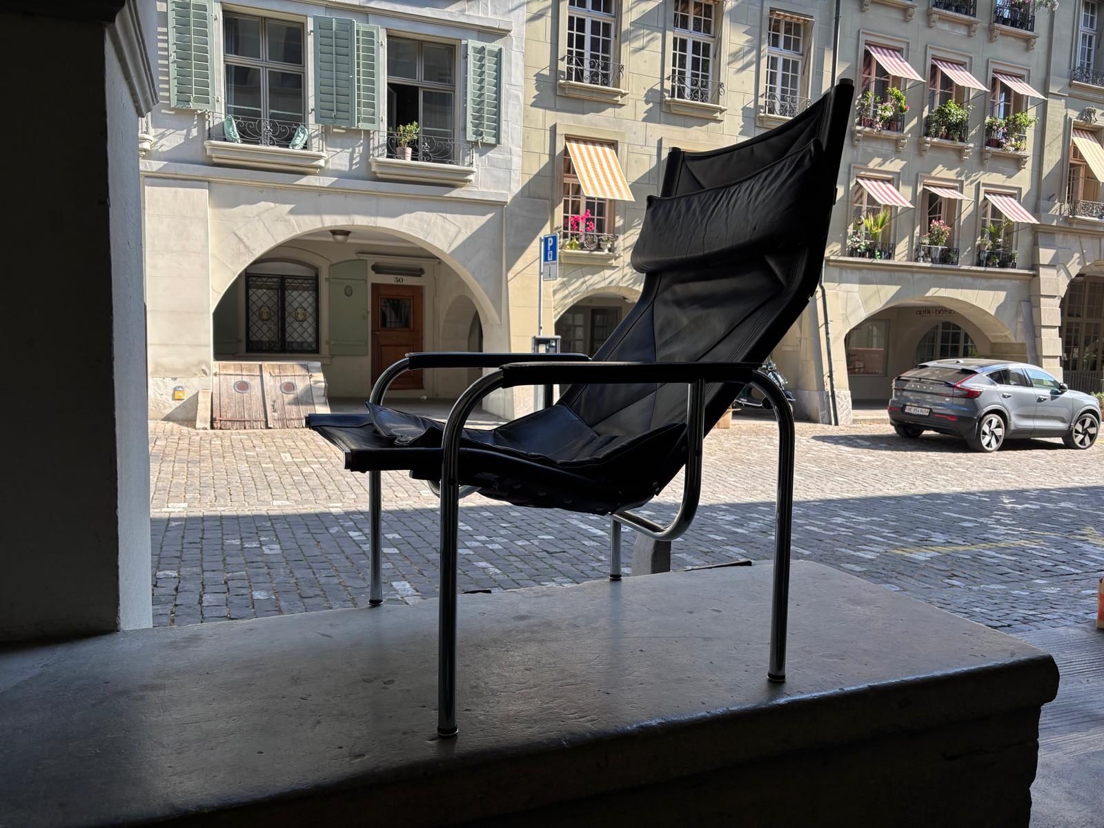 Strässle Poltrone: Hans Eichenberger Lehnstuhl - STRÄSSLE HE110 – Usato da Bern venduto da platte-maa 4